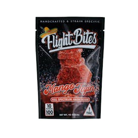 Flight Bites Live Rosin Gummies Mango Tajin 100mg