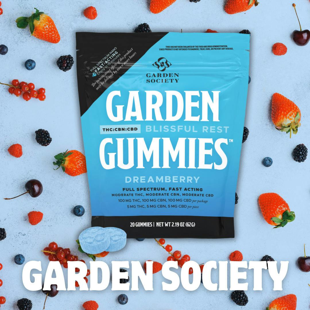 Garden Society | Dreamberry | 1:1:1 THC CBN CBD (20pk)