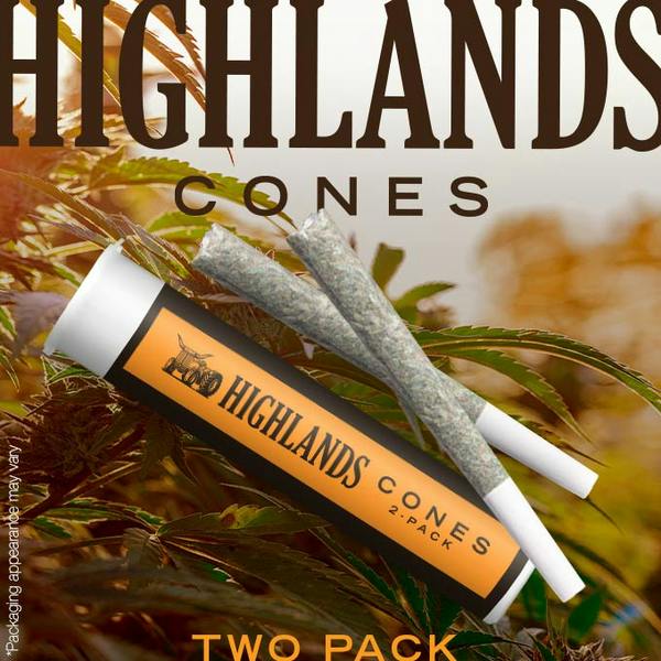 Highlands Cone | MellowZ | 2pk (1g)