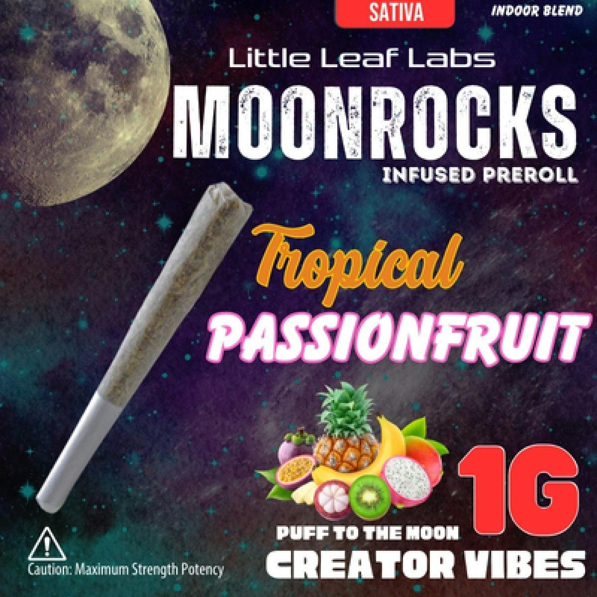 The Growfather | Tropical Passion Fruit | Moonrock Infused (1g) Pre-Roll