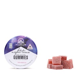Afterglow | Black Cherry Chill | Fast-Acting Nighttime Nano Gummies | 100mg.