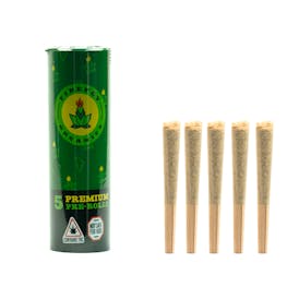 Firefly Organics | Motorbreath + Blumosa | Preroll | 0.5g Hash Infused 5-Pack.