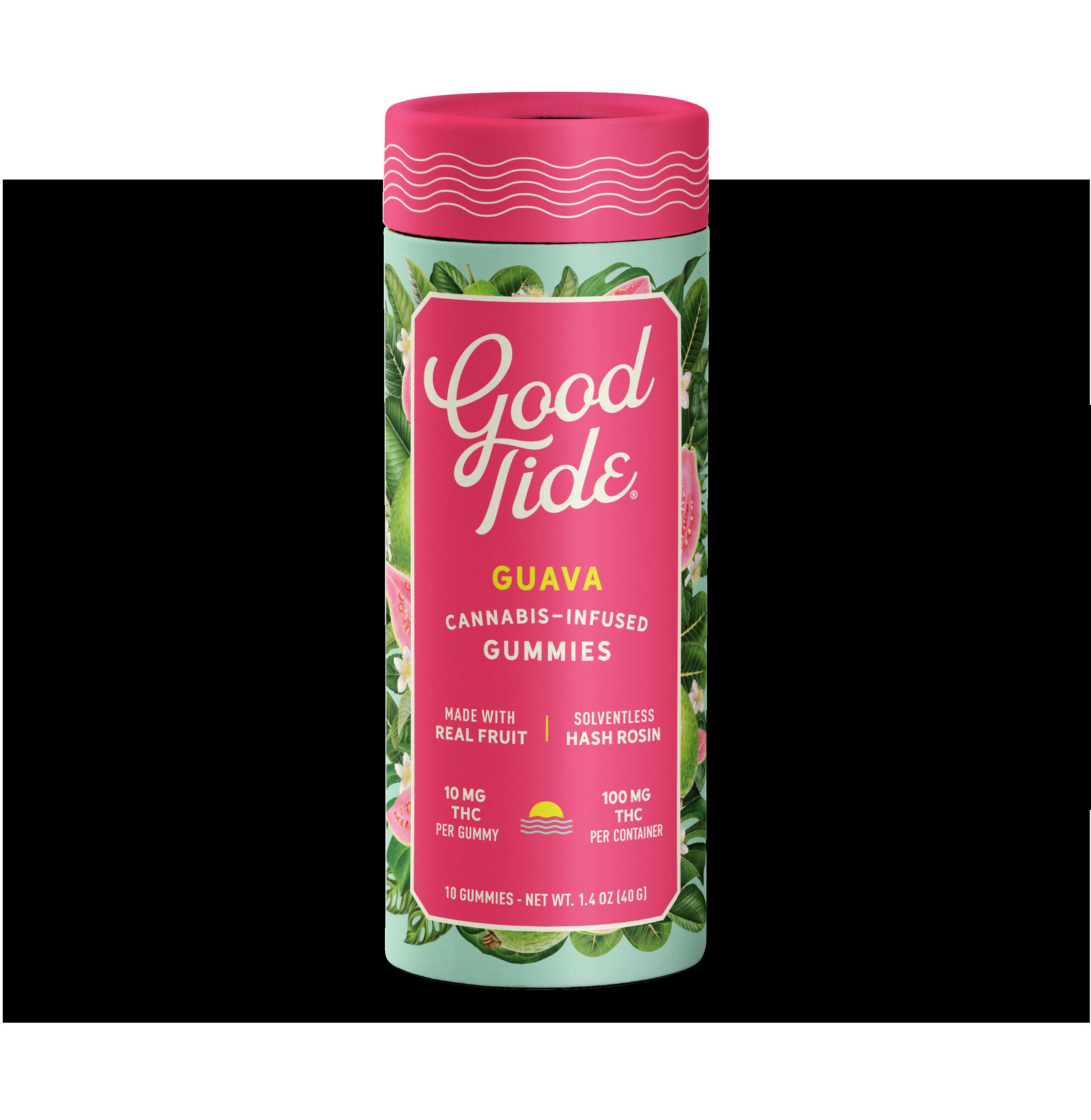 Good Tide 100mg Gummies (H) GUAVA