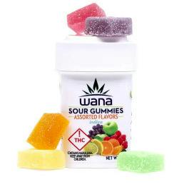 Wana 100mg Gummies (I) ASSORTED SOURS