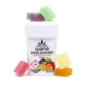Wana 100mg Gummies (H) ASSORTED SOURS