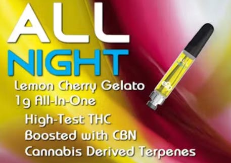 LEMON CHERRY GELATO | ALL-IN-ONE | ALL NIGHT | 1G