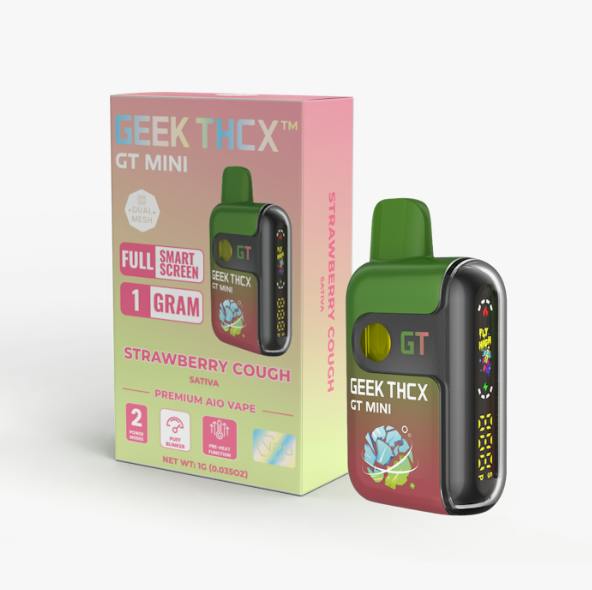 Strawberry Cough | All-In-One Vape | 1G