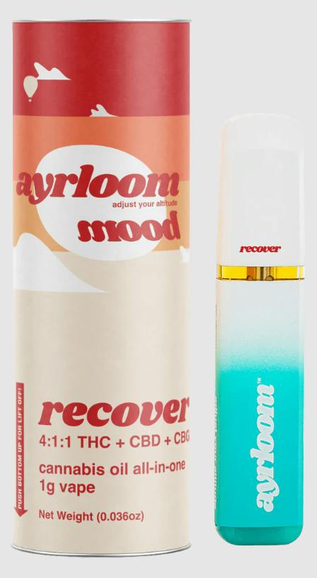 Recover | Mood | 4:1:1 THC:CBD:CBG | All-In-One | 1g