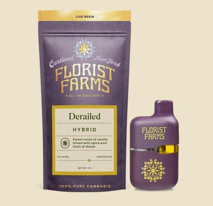 Derailed | Live Resin Tank | All-In-One | 1g