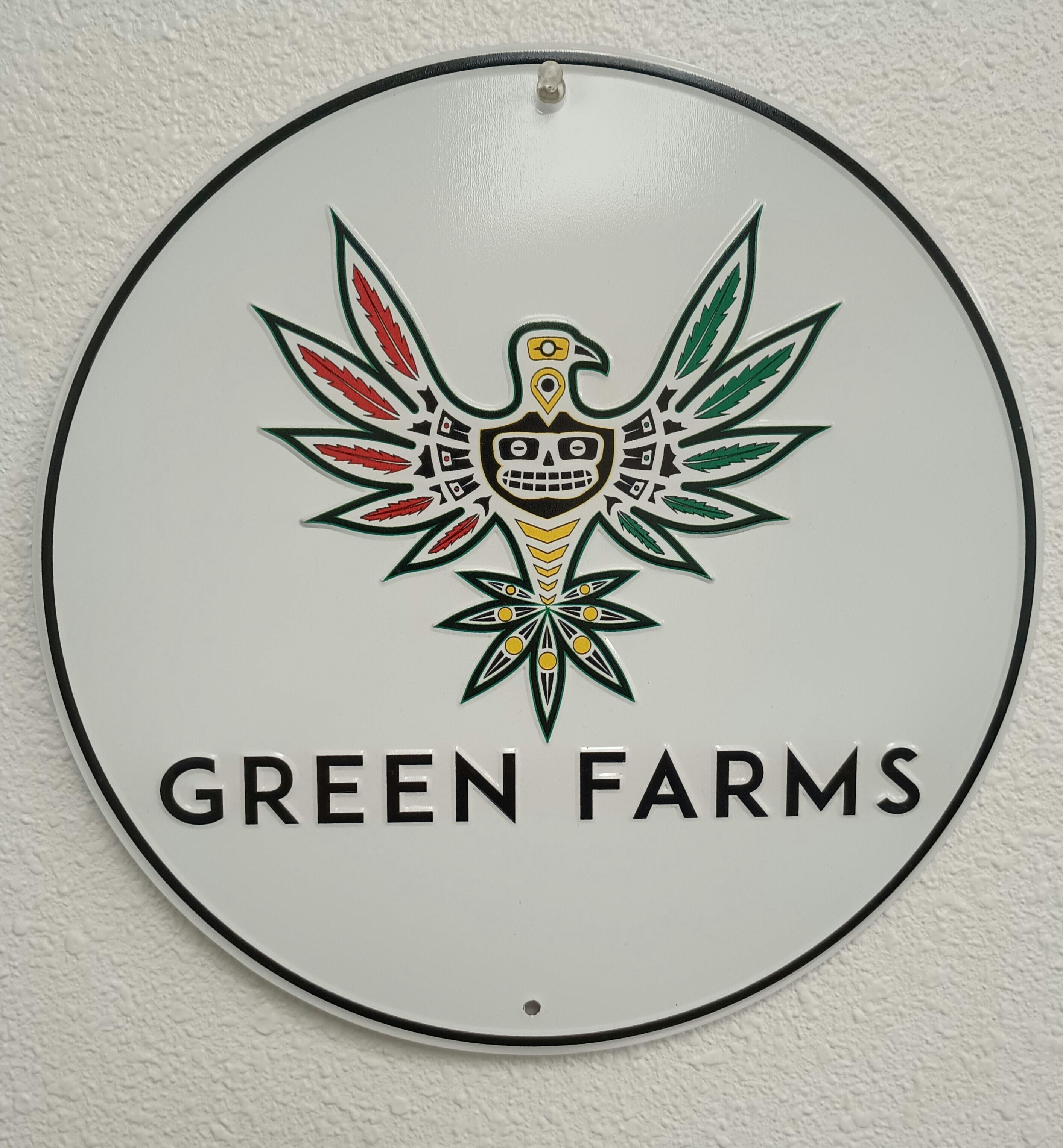 Green Farms - Metal Signs