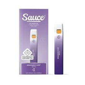 Sauce - 1g Disposable Cartridge - Grandaddy Purple (Indica)