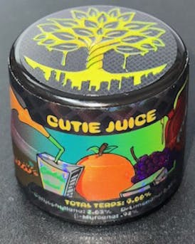 Good Trees- Cutie Juice 73-159u Live Rosin 1G