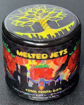 Good Trees- Melted Jets 73-159u Live Rosin 1G
