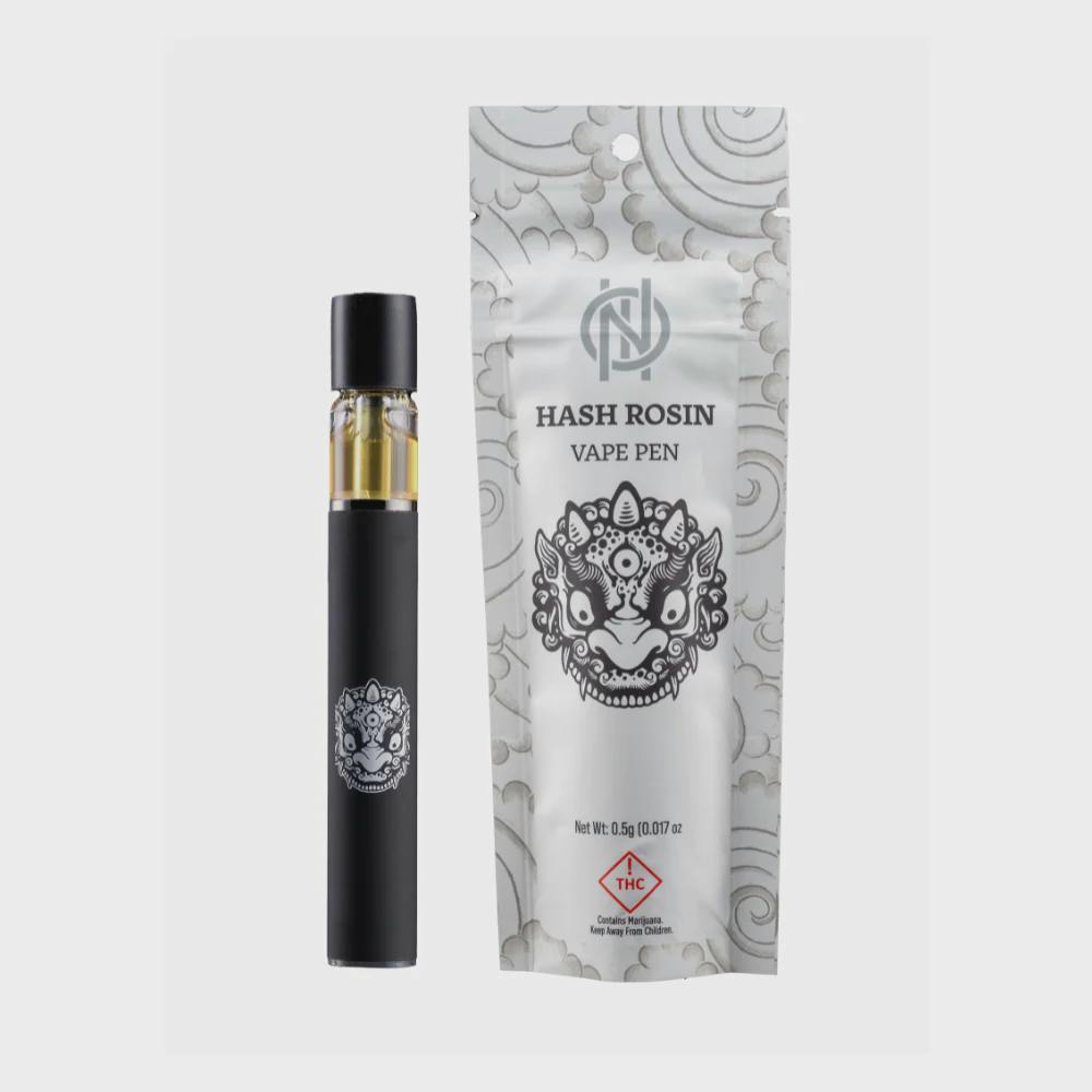 Binske-Oni Hash Rosin Disposable Vape 0.5 Grams - White Truffle (Rec Only)