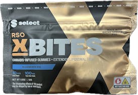 Select RSO X Bites - Hybrid : Blueberry Pie 10 Pack