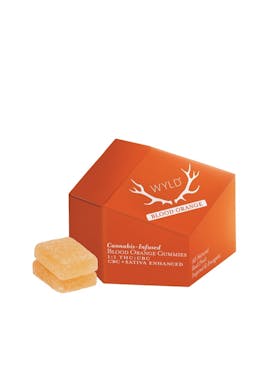 WYLD - Blood Orange 1:1 THC:CBC Gummies - 100mg - 10ct