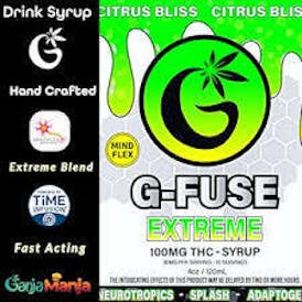 G Fuse "Extreme" Citrus Bliss 100mg THC Syrup