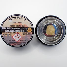 OGKB v2.1 Premium Live Hash Rosin - I 1G