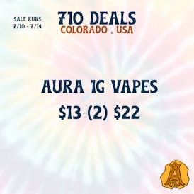 *710 Steals* Aura 1g Tanks $13 / (2) $22