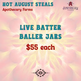 *Hot August Steals* Live Batter Baller Jars 4g $55