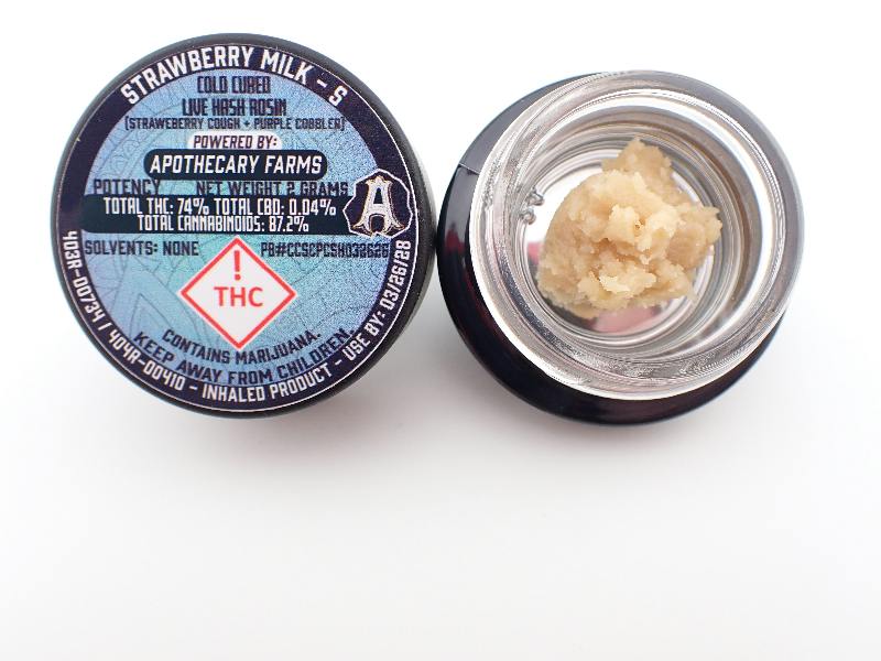 Strawberry Milk Live Hash Rosin - S 2G