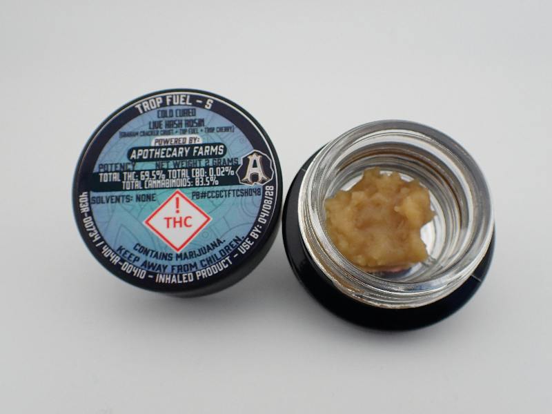 Trop Fuel Live Hash Rosin - S 2G