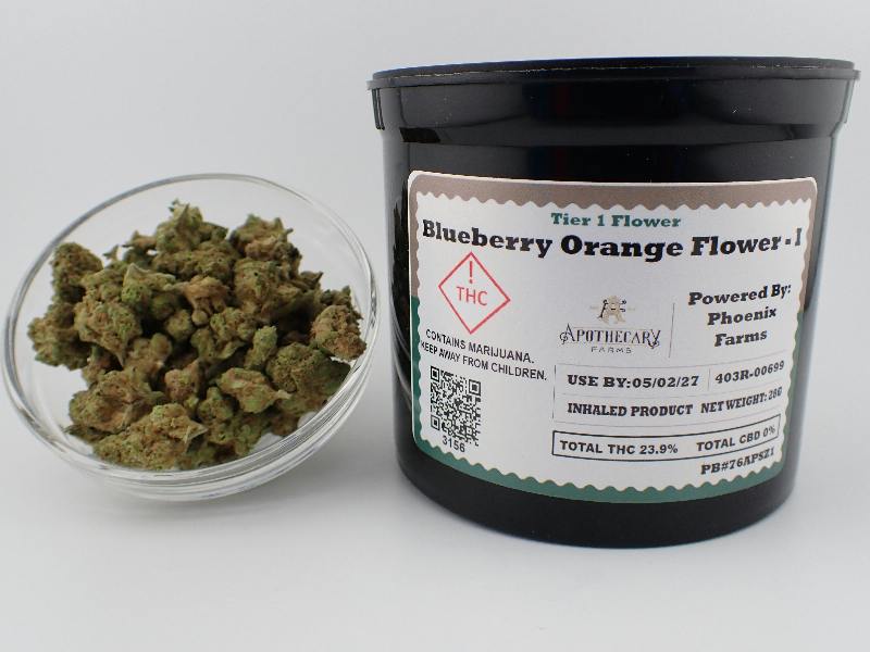 Blueberry Orange tier 1 Flower - I 28G