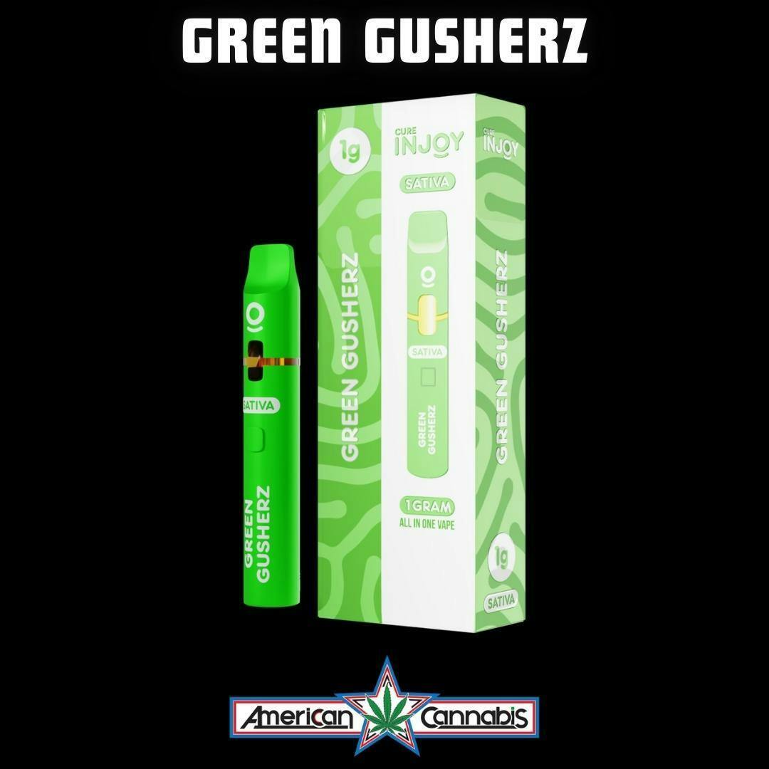 [Cartridge] Cure INJOY Green Gushers 2g [Sativa]