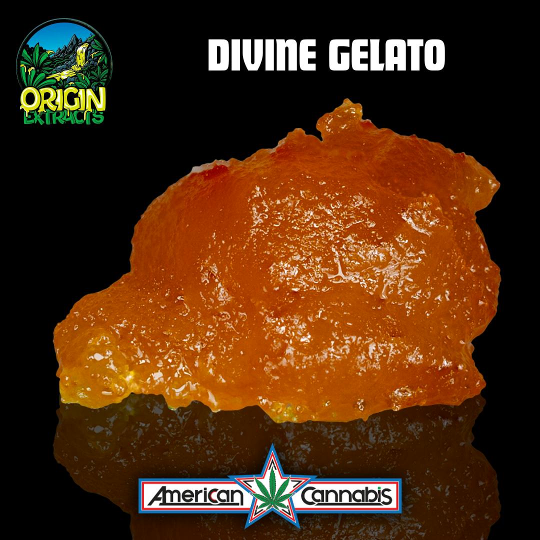 [Concentrate] Origin Extracts Divine Gelato Badder 1g [Indica]