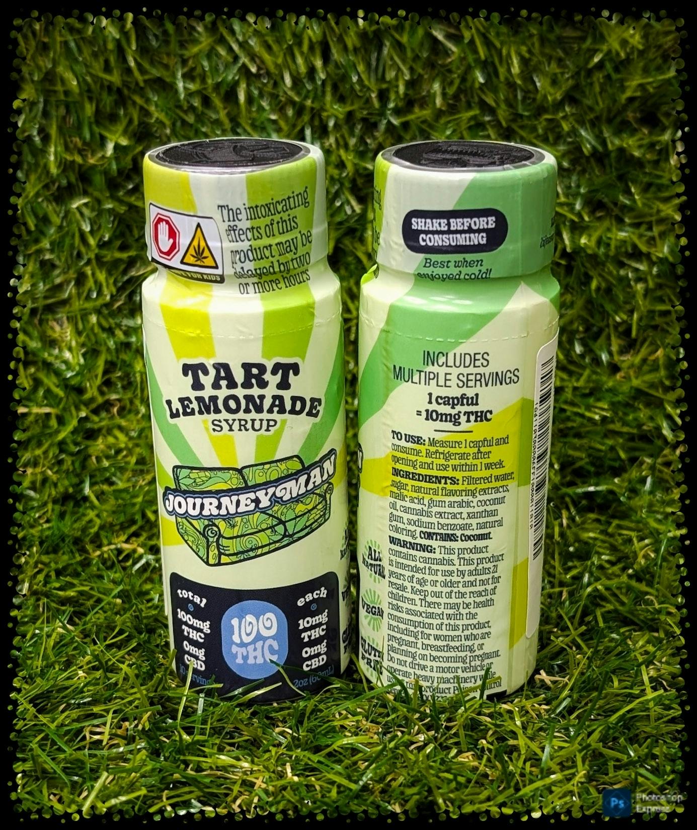 DRINK | TART LEMONADE SYRUP 2 OZ | 100MG - 100 mg