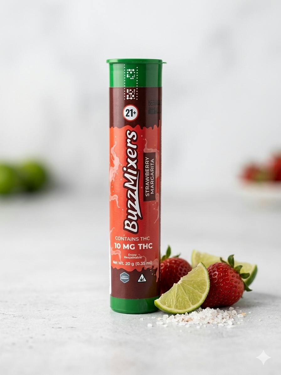 BUZZMIXER | STRAWBERRY MARGARITA | 10G - 10 mg at Gas & Grass Cannabis Recreational Dispensary