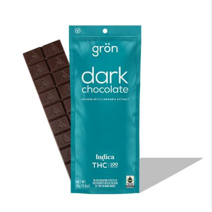 DARK CHOCOLATE | INDICA | 100MG - 10 mg