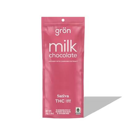 MILK CHOCOLATE | SATIVA | 100MG - 10 mg