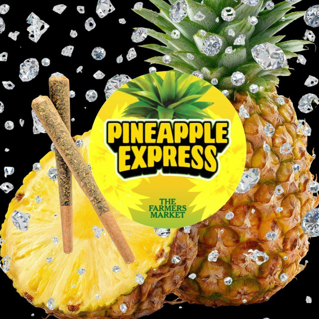 PREROLL | PINEAPPLE EXPRESS DIAMOND INFUSED | 2PK | 1.5G - 1.5 g