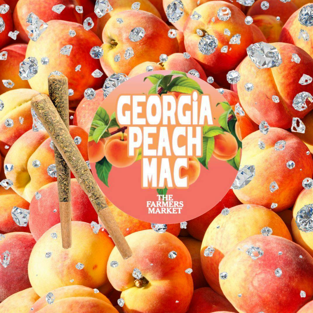 PREROLL | GEORGIA PEACH MAC DIAMOND INFUSED | 2PK | 1.5G - 1.5 g