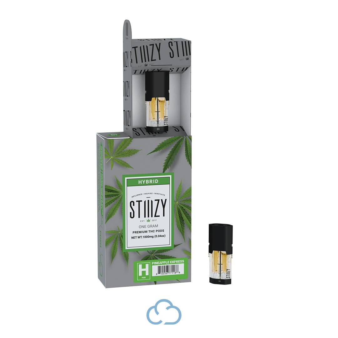 STIIIZY - Pod 1g - Pineapple Express - Hybrid cannabis product