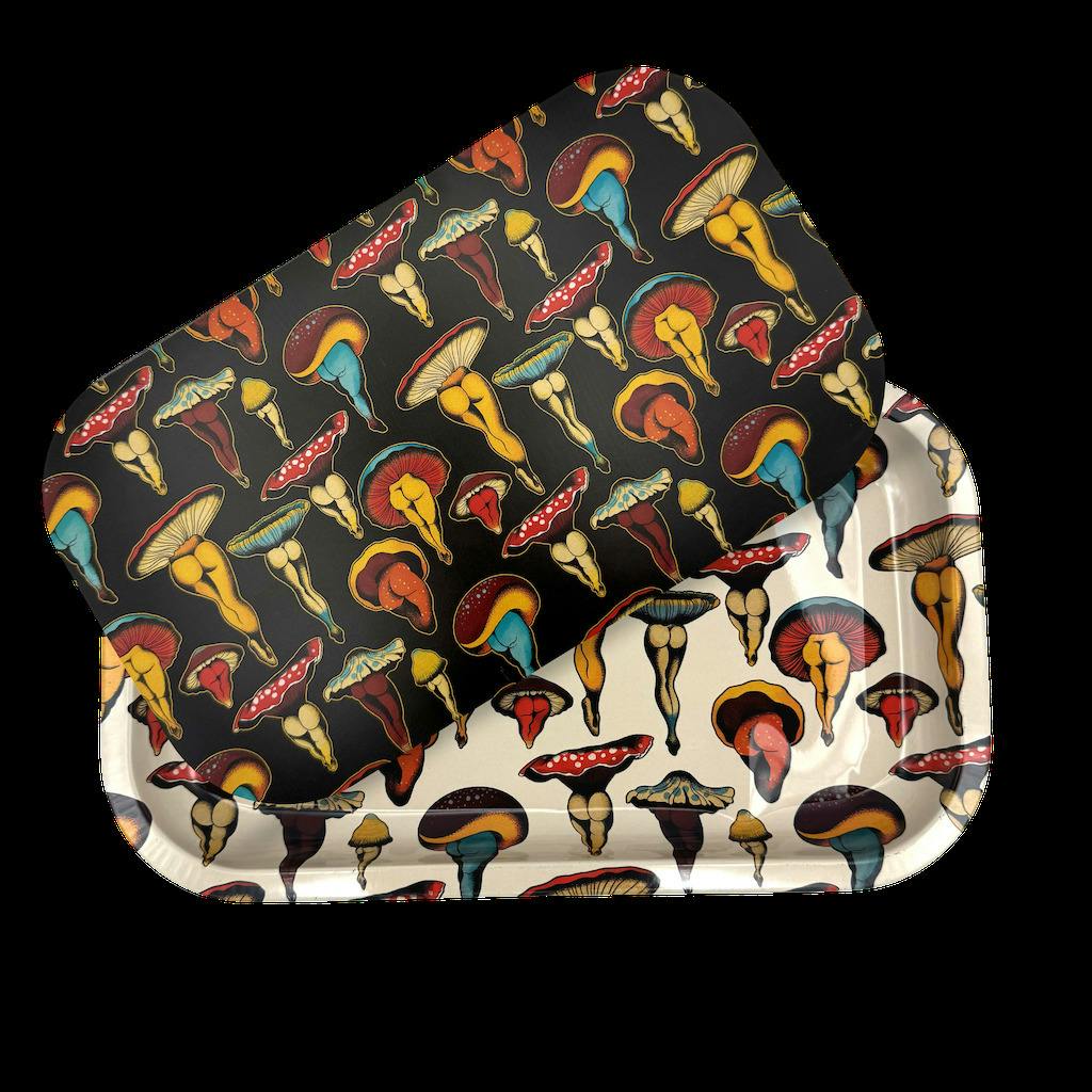 Zzz's - Shroom Booties - Rolling Tray w/ Magnetic Cover