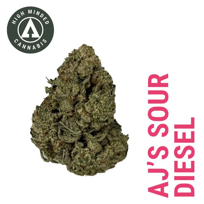 AJs Sour Diesel - Platinum Tier cannabis product
