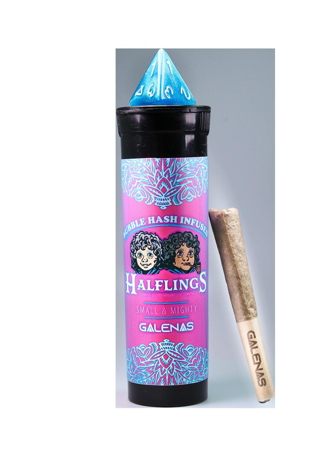 Galenas - D4 - Bubble Hash Pre-roll 0.5g - 3pk - Peach Ringz