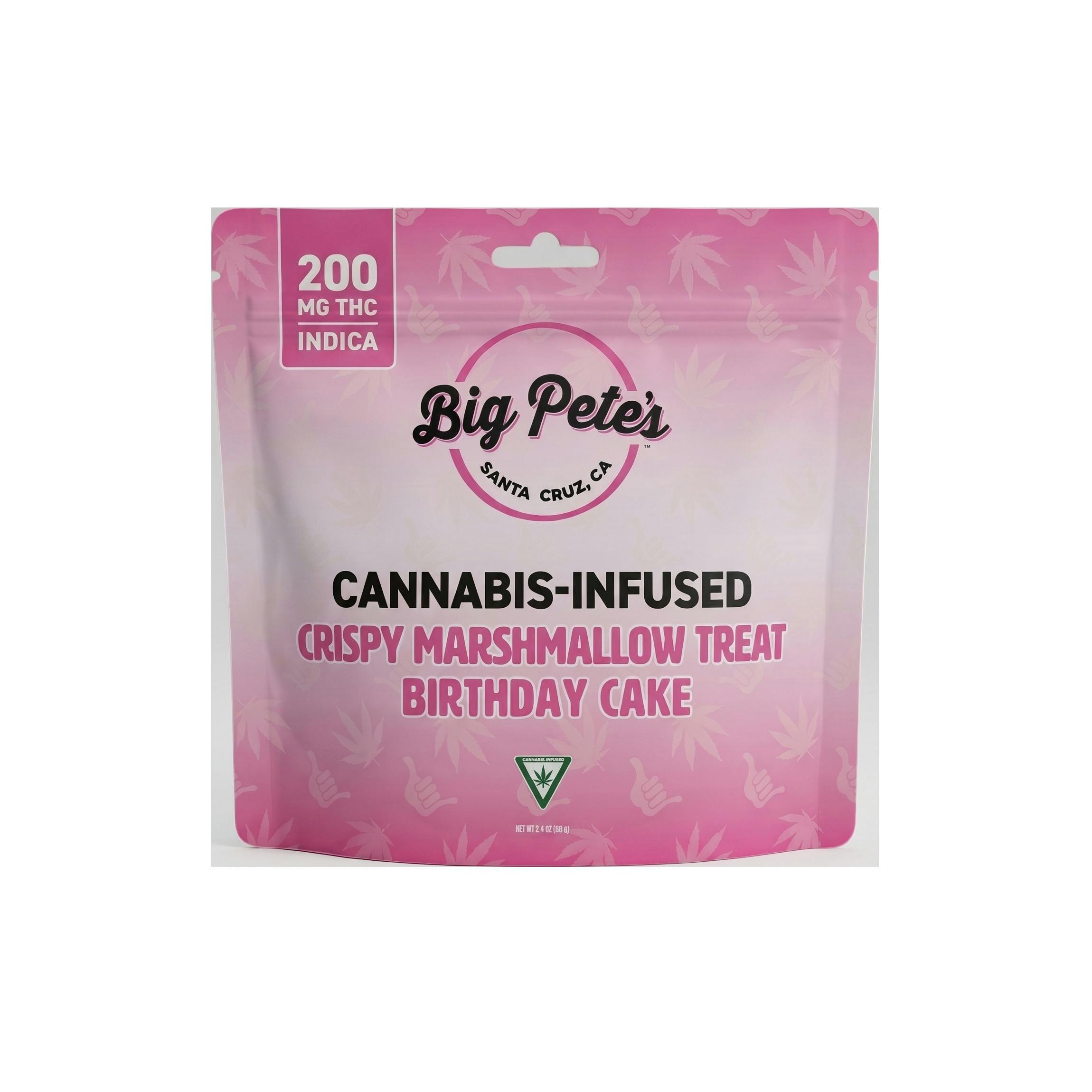 Big Pete's - 200mg Crispy Treat - Birthday Cake