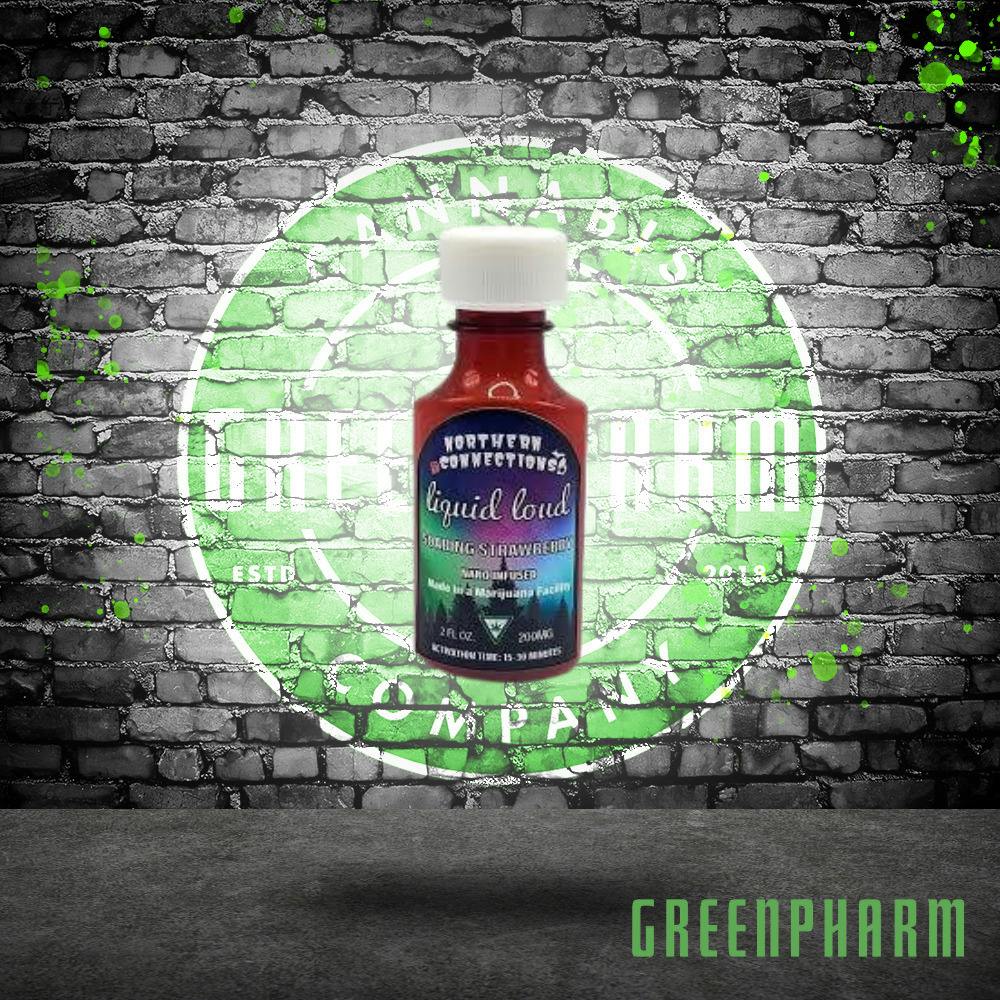 Liquid Loud | 200MG THC Syrup | Peach Mango