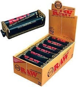 Smoke n Tokes - RAW Hemp Plastic Rolling Machine Black