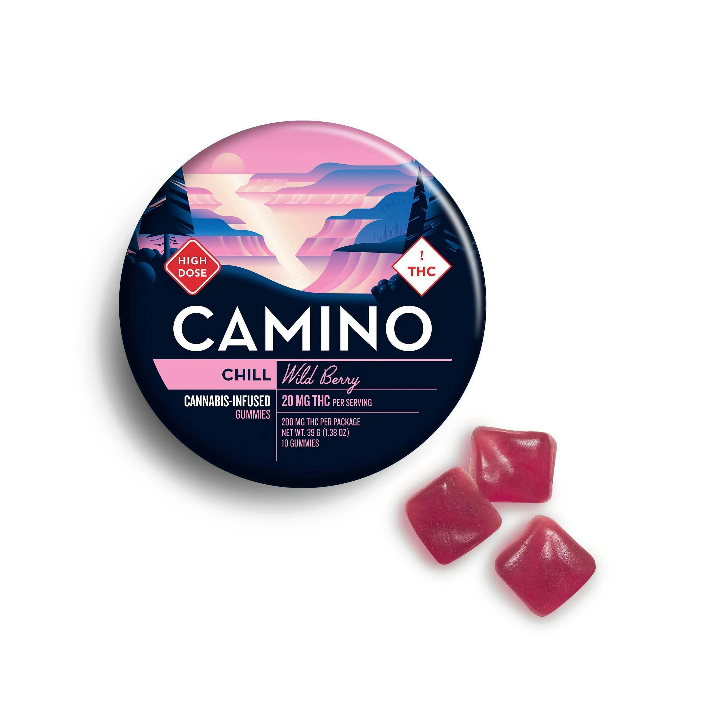 'Chill' Wild Berry [10pk] (200mg THC)