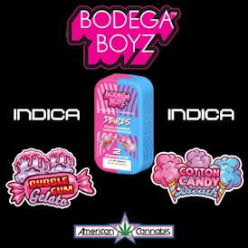 [Cartridge] Bodega Boyz Deuces Bubblegum Gelato & Cotton Candy 2g [Indica]