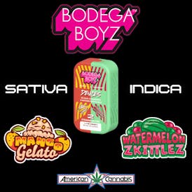 [Cartridge] Bodega Boyz Deuces Mango Gelato & Watermelon Zkittlez 2g [Day/Night]