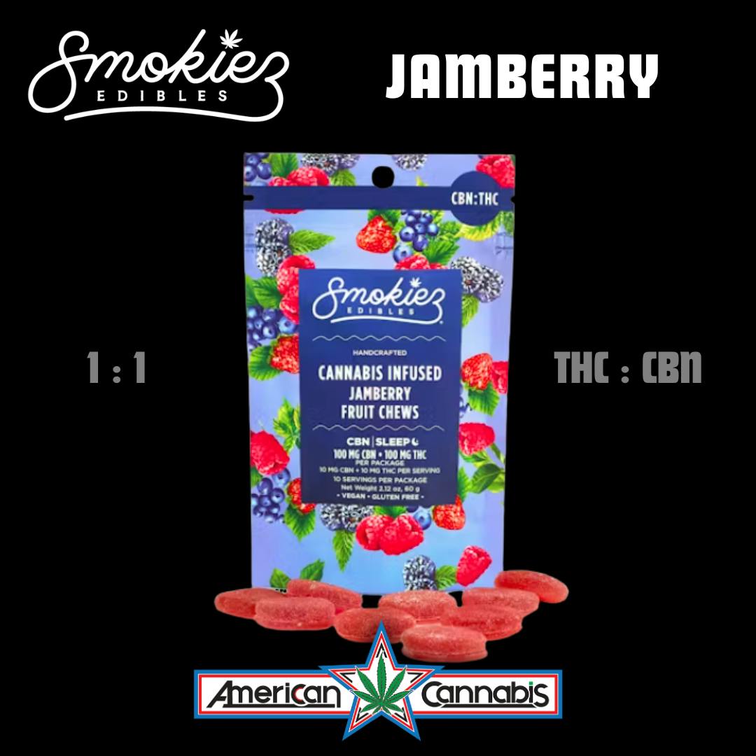 [Edible] Smokiez Edibles Sweet Jamberry 100mg [Indica]
