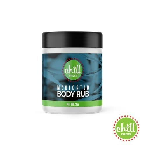 Chill Medicated Rub 500mg 1:1 Relax