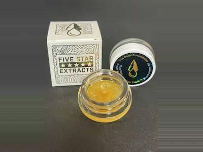 Five Star Extracts 1g Permanent Rainbow Runtz