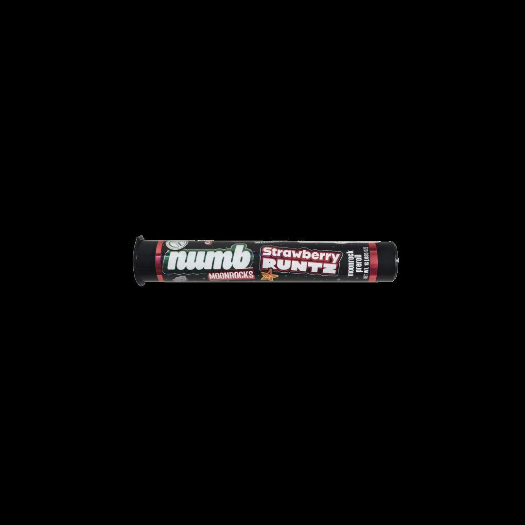 Numb Moonrocks Pre-Roll 1g Strawberry Runtz