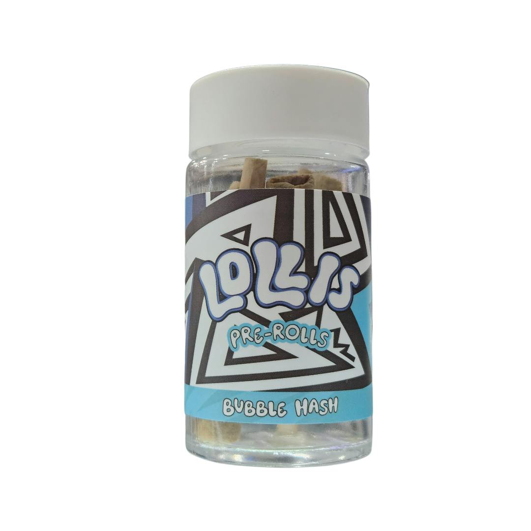 Lolli's Bubble Hash Infused Pre-Rolls 5pk 3g Slurty #3